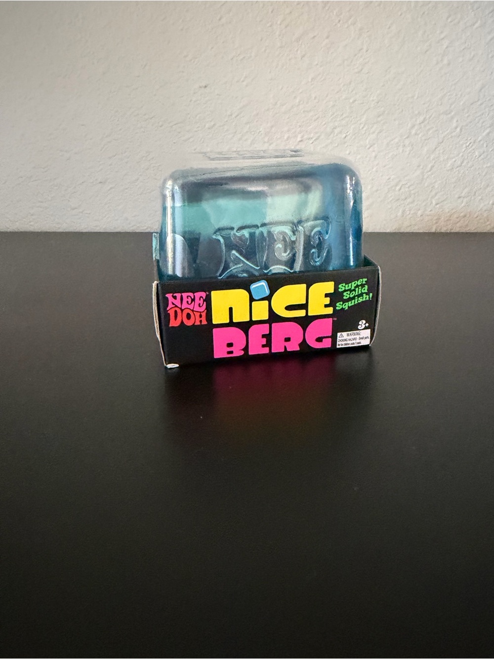 NeeDoh Nice Berg Blue Squishy NEW